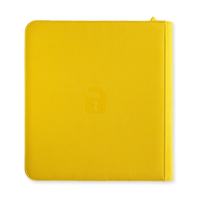12-Pocket Exo-Tec® Zip Binder -Sunrise Yellow