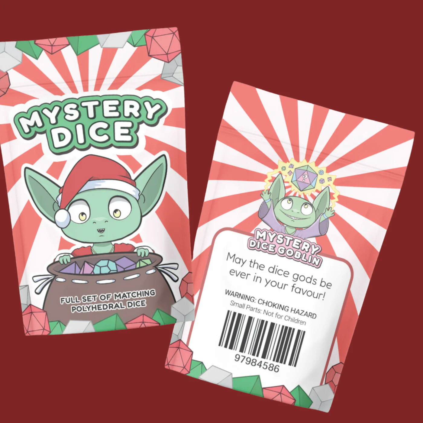 Christmas Mystery Dice