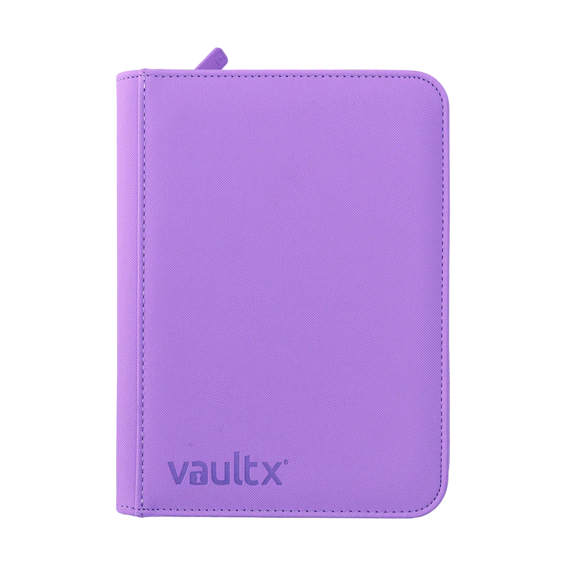 4-Pocket Exo-Tec® Zip Binder - Just Purple