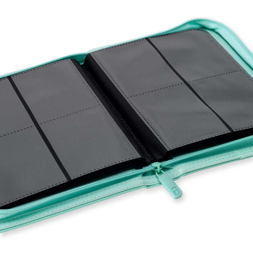 4-Pocket Exo-Tec® Zip Binder - Mint Green