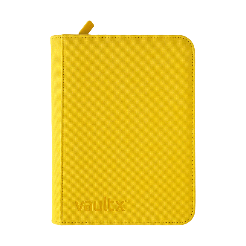4-Pocket Exo-Tec® Zip Binder- Sunrise Yellow