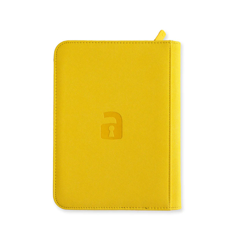 4-Pocket Exo-Tec® Zip Binder- Sunrise Yellow