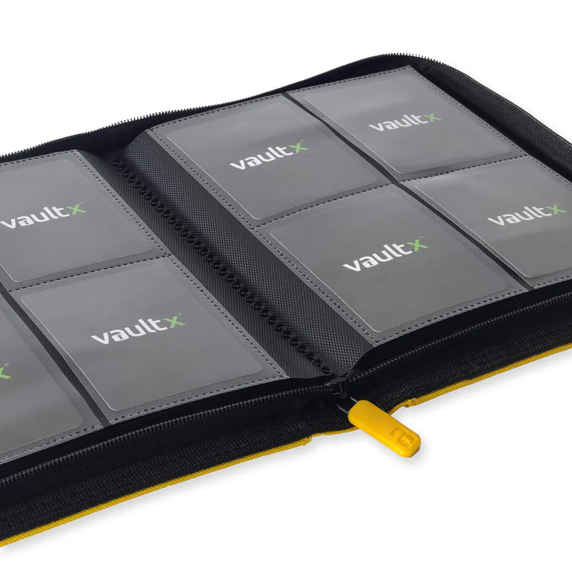 4-Pocket Exo-Tec® Zip Binder- Sunrise Yellow