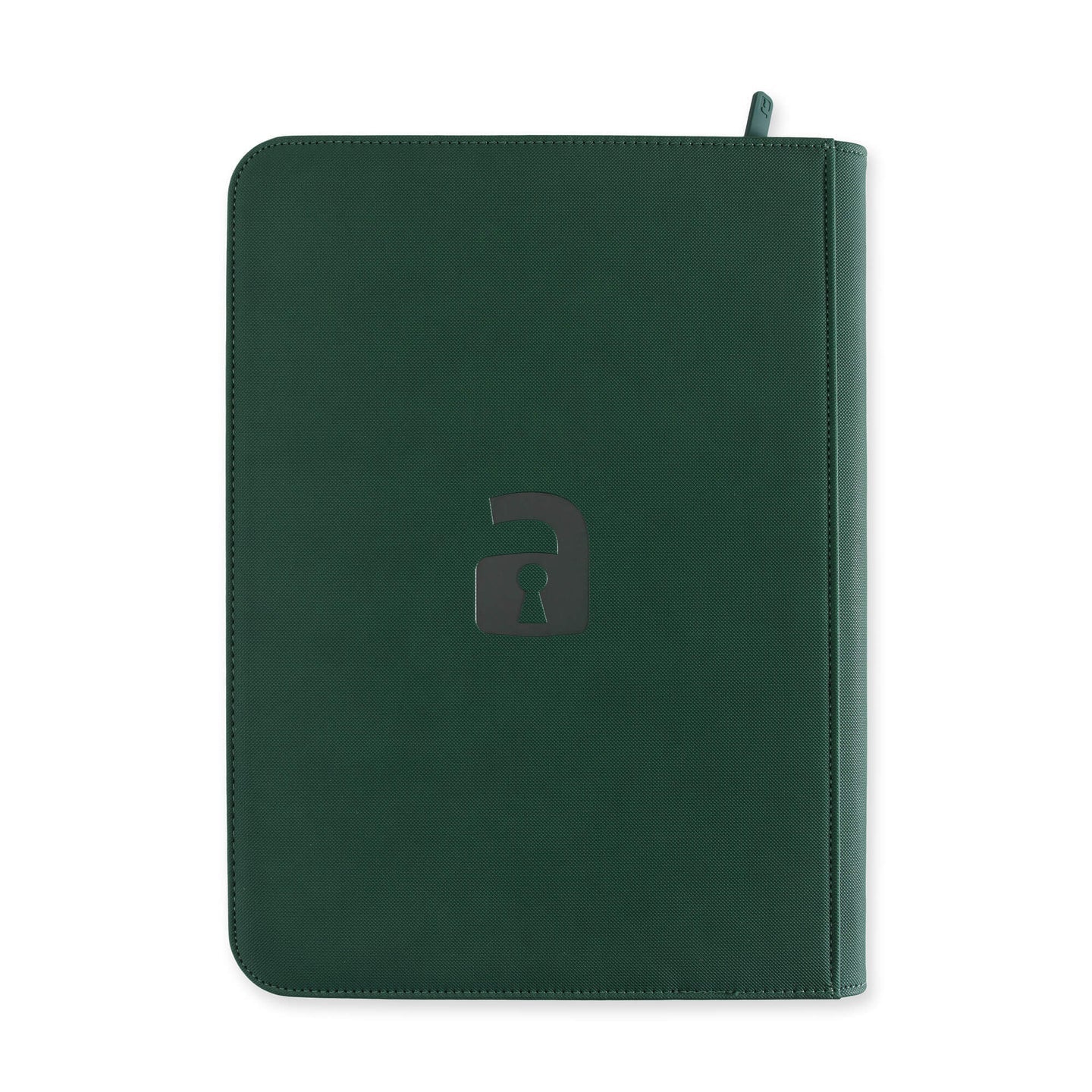 9-Pocket Exo-Tec® Zip Binder - Forest Green
