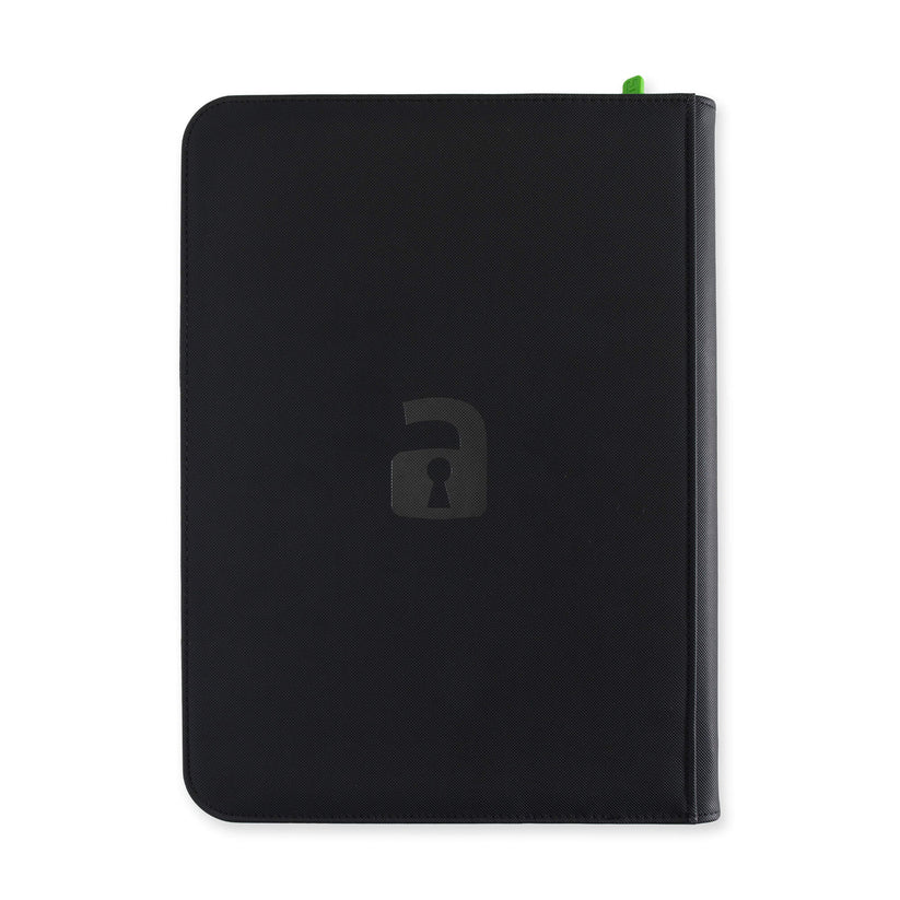 9-Pocket Exo-Tec® Zip Binder - Signature Black