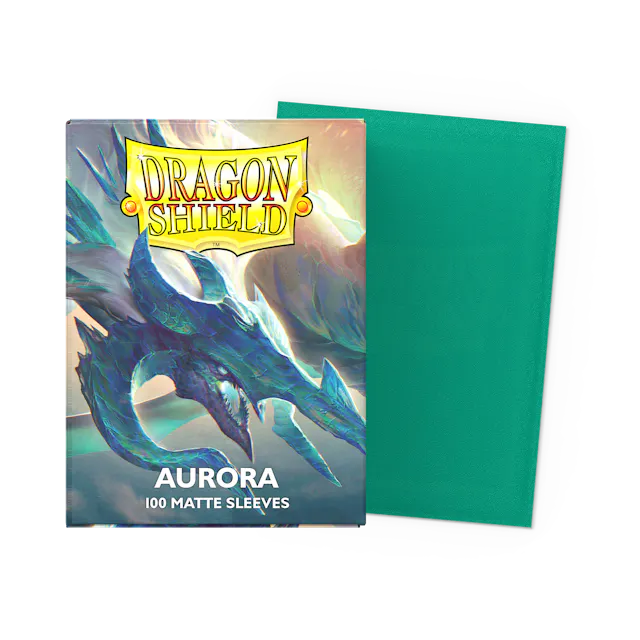 Dragon Shield - Matte Standard Size Sleeves 100pk - Players Choice Aurora