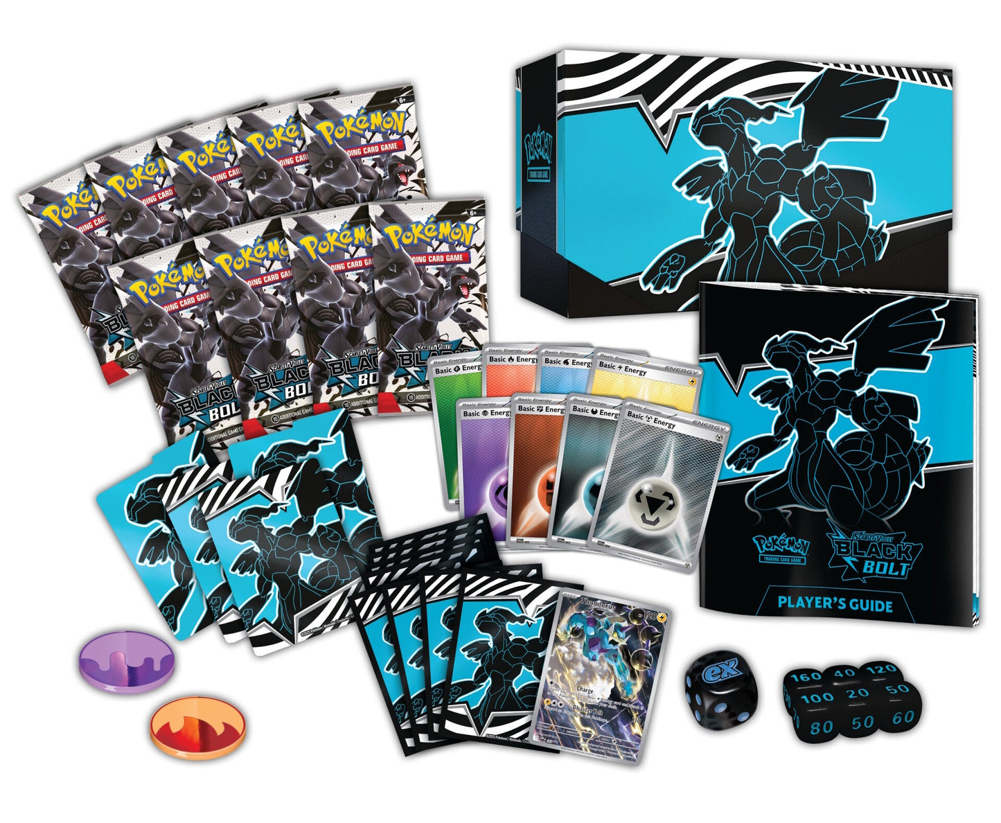 Pokémon TCG: Scarlet & Violet 10.5 - Black Bolt - Elite Trainer Box Zekrom