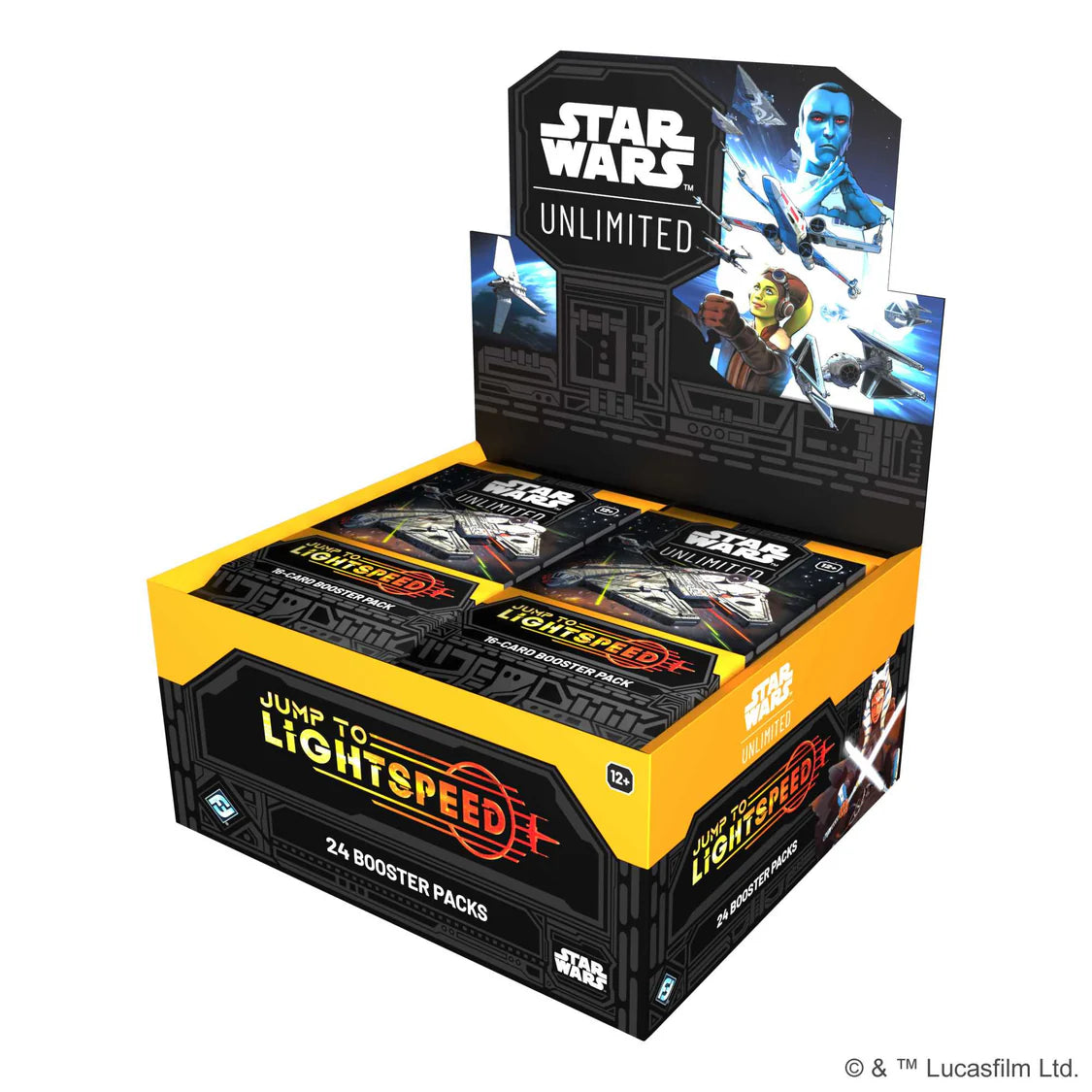 Star Wars: Unlimited Jump to Lightspeed Set 4 Booster Display (24) (RELEASE DATE 14/03/2025)