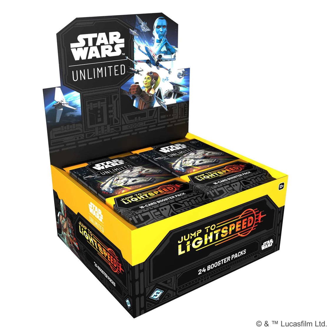 Star Wars: Unlimited Jump to Lightspeed Set 4 Booster Display (24) (RELEASE DATE 14/03/2025)