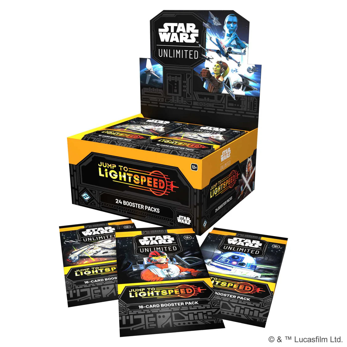 Star Wars: Unlimited Jump to Lightspeed Set 4 Booster Display (24) (RELEASE DATE 14/03/2025)