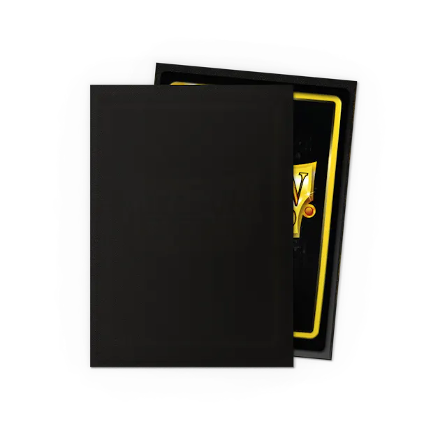 Dragon Shield - Matte Standard Size Sleeves 100pk - Jet