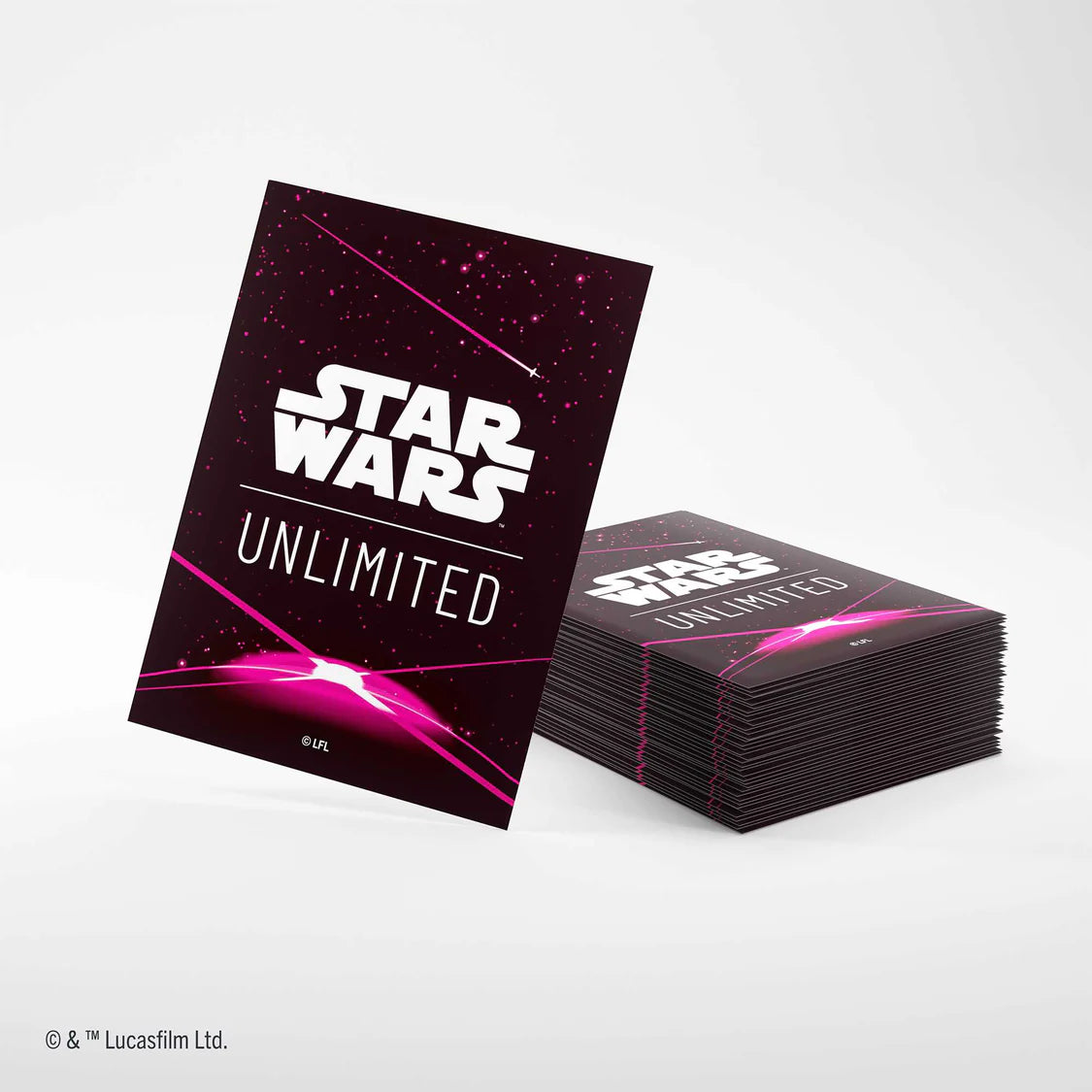 Gamegenic Star Wars: Unlimited Art Sleeves - Card Back Magenta (RELEASE DATE: 14/03/25)