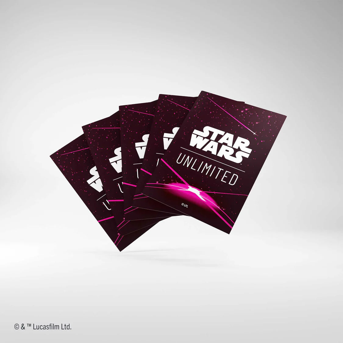 Gamegenic Star Wars: Unlimited Art Sleeves - Card Back Magenta (RELEASE DATE: 14/03/25)