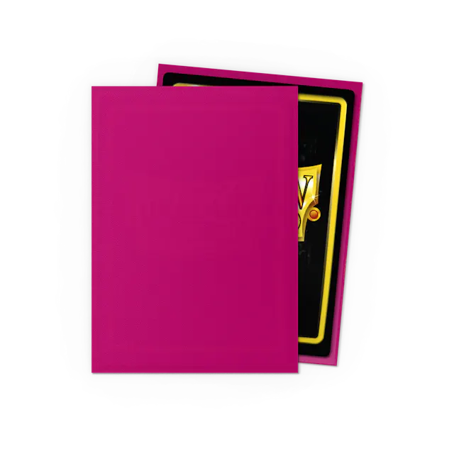 Dragon Shield - Matte Standard Size Sleeves 100pk - Magenta