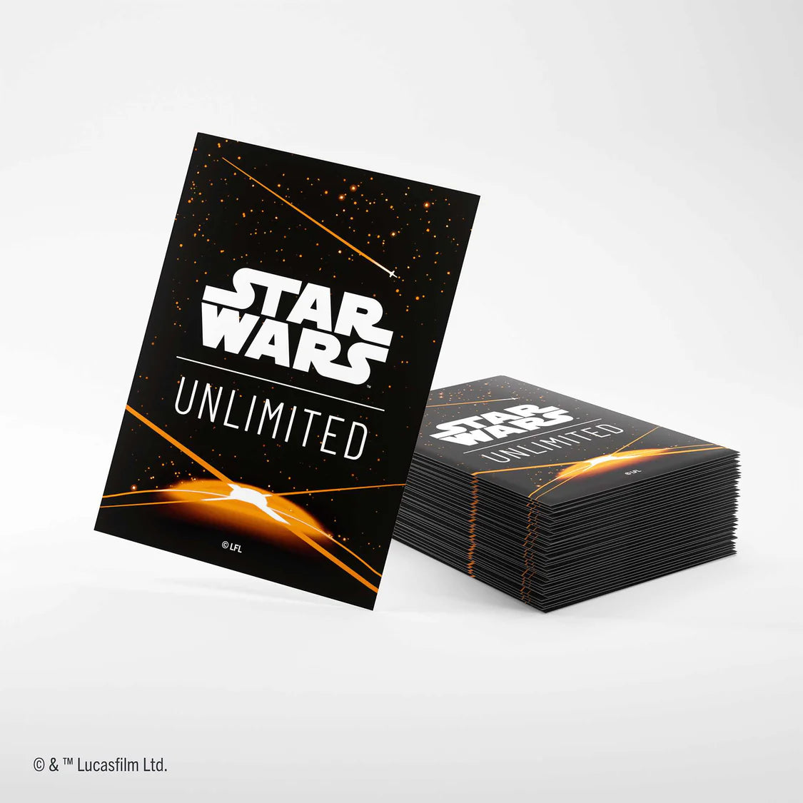 Gamegenic Star Wars: Unlimited Art Sleeves - Card Back Orange (RELEASE DATE: 14/03/25)