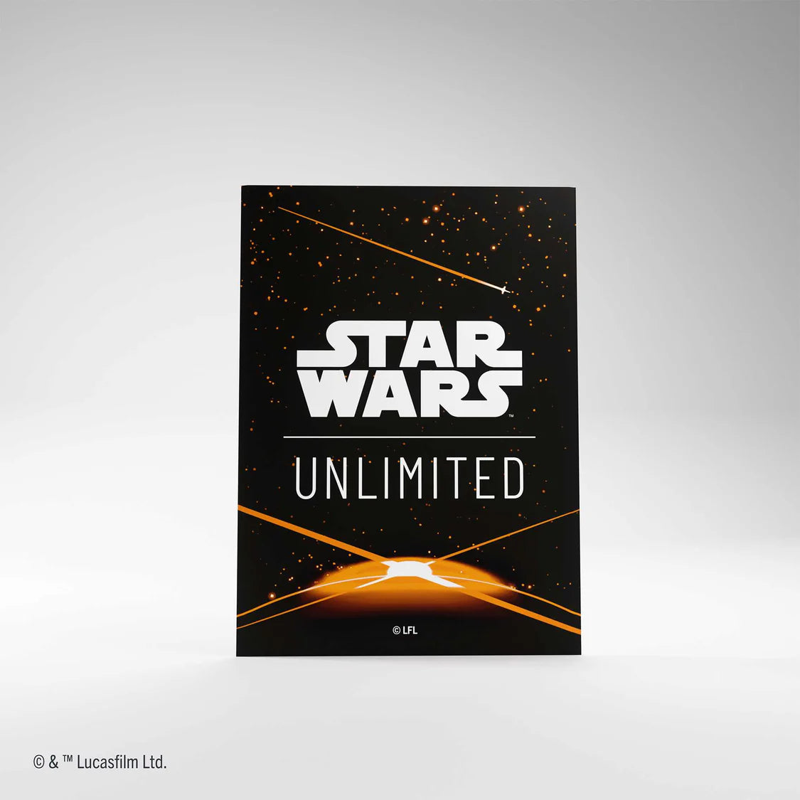 Gamegenic Star Wars: Unlimited Art Sleeves - Card Back Orange (RELEASE DATE: 14/03/25)