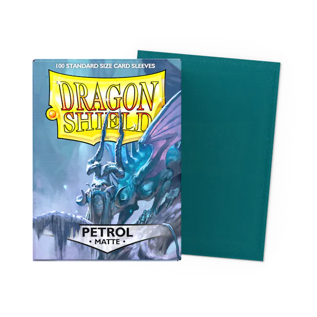 Dragon Shield - Matte Standard Size Sleeves 100pk - Petrol