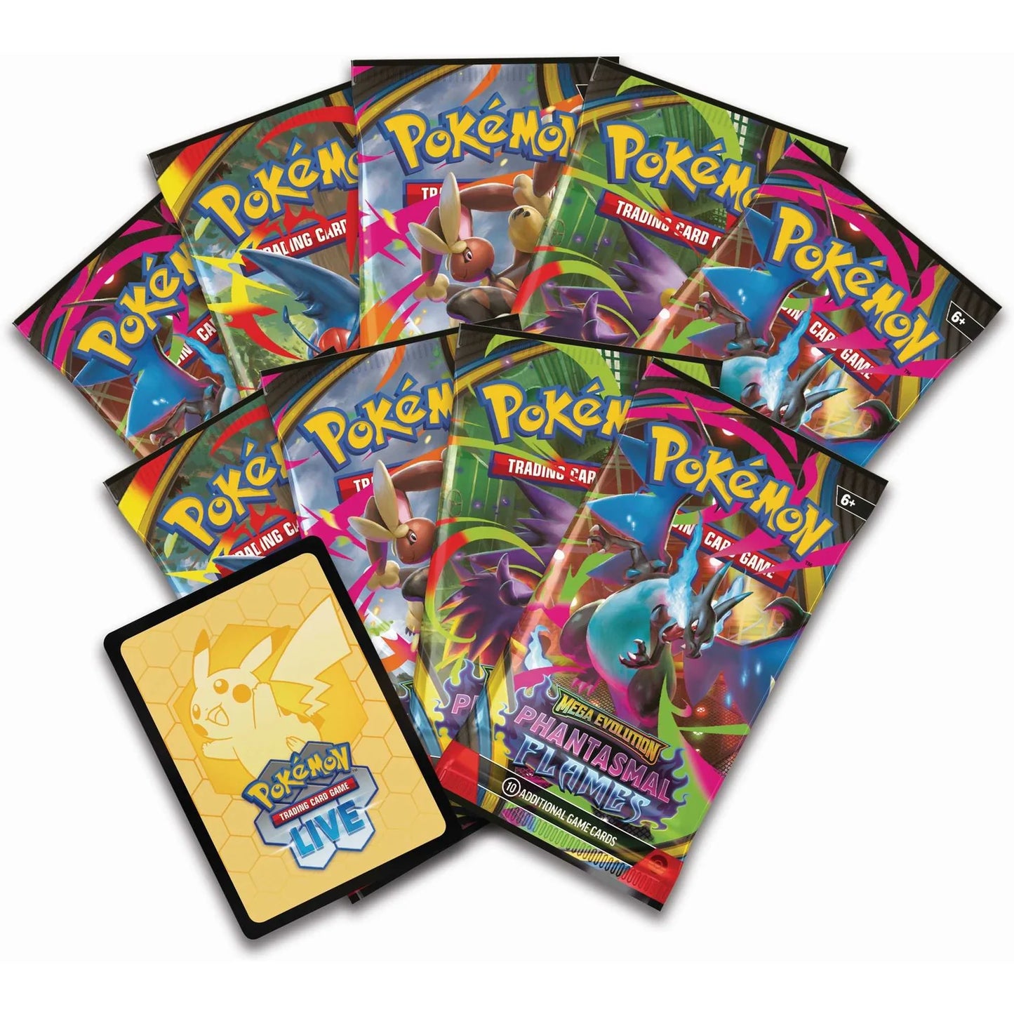 Pokémon TCG: Mega Evolution Phantasmal Flames - Elite Trainer Box - Expected Release Date 14/11/2025