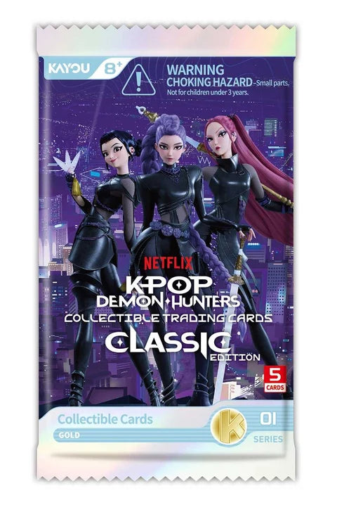 KPop Demon Hunters-Collectible Trading Cards-Classic Edition Foil -001-EMEA-Series 1-B