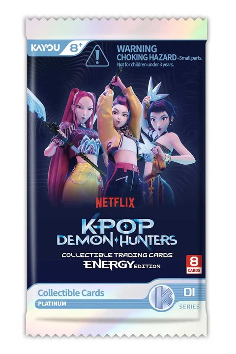 KPop Demon Hunters-Collectible Trading Cards-Energy Edition Foil-001-EMEA-Series 1-B
