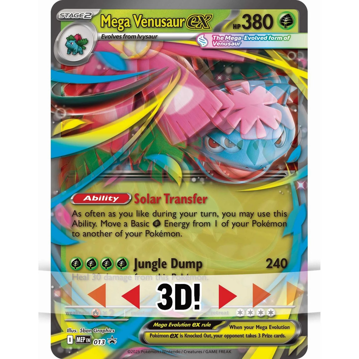 Pokémon TCG: Mega Venusaur ex Premium Collection (EXPECTED RELEASE DATE: 14/11/2025)