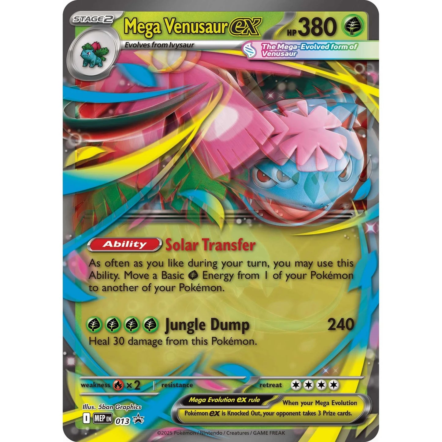 Pokémon TCG: Mega Venusaur ex Premium Collection (EXPECTED RELEASE DATE: 14/11/2025)