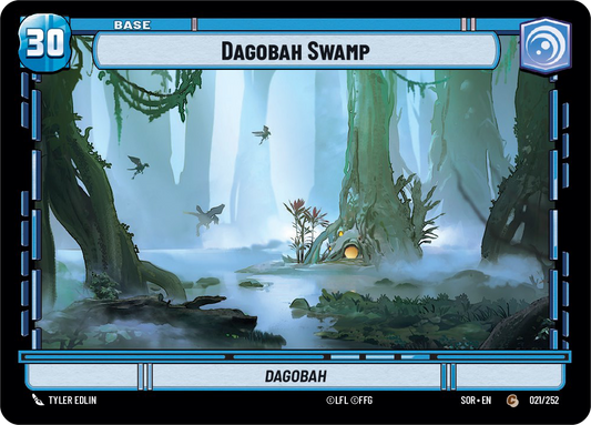 021/252 Dagobah Swamp + Shield Token