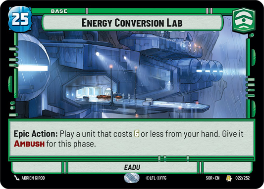 022/252 Energy Conversion Lab