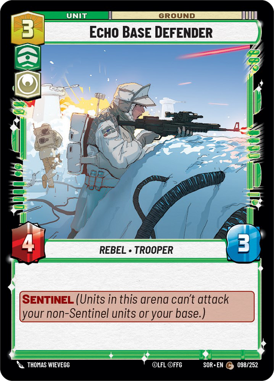 098/252 Echo Base Defender - Foil