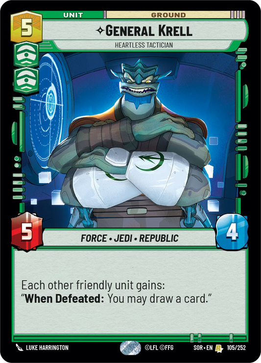 105/252 General Krell - Foil