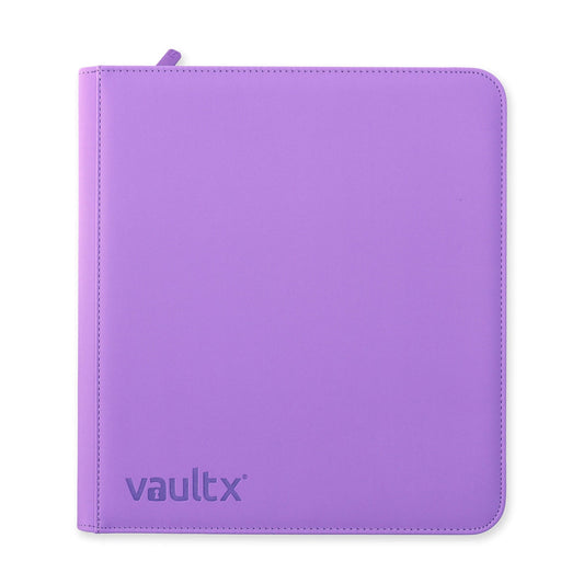 12-Pocket Exo-Tec® Zip Binder - Just Purple