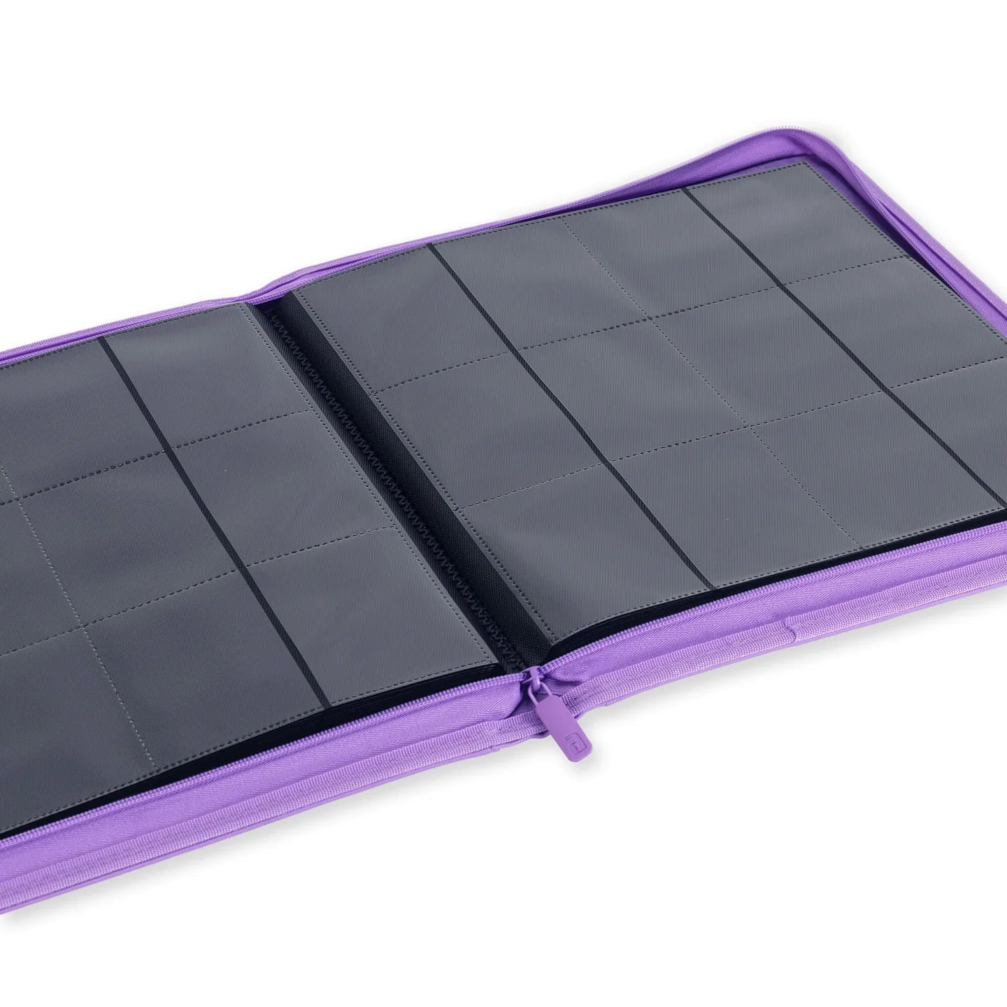 12-Pocket Exo-Tec® Zip Binder - Just Purple