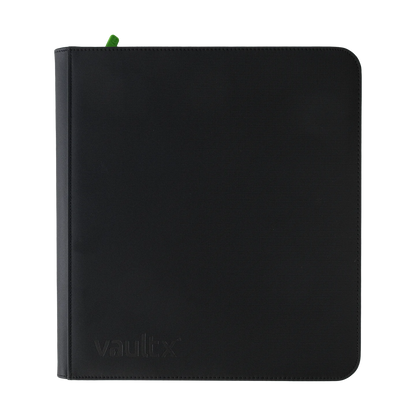 12-Pocket Exo-Tec® Zip Binder - Signature Black