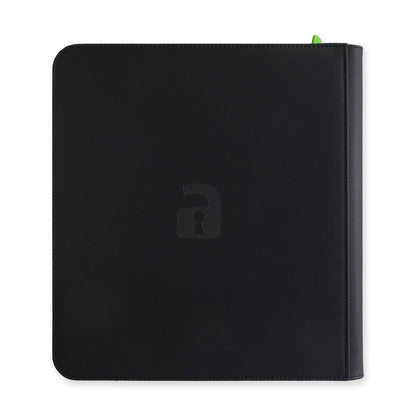 12-Pocket Exo-Tec® Zip Binder - Signature Black