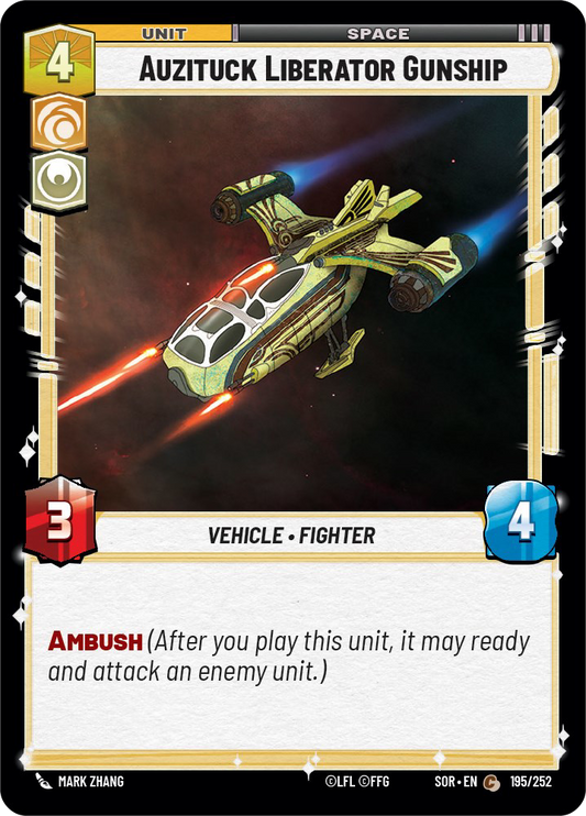 195/252 Auzituck Liberator Gunship - Foil