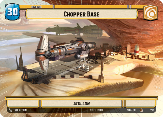 296 Chopper Base + Shield Token - Hyperspace