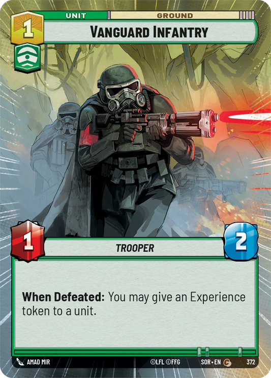 372 Vanguard Infantry - Hyperspace Foil