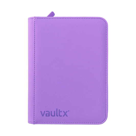 4-Pocket Exo-Tec® Zip Binder - Just Purple