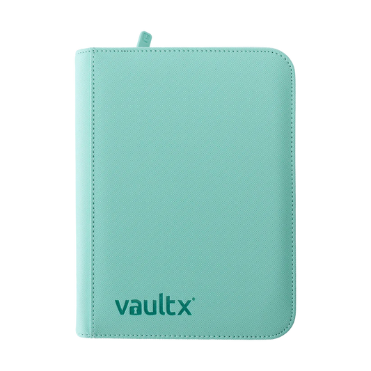 4-Pocket Exo-Tec® Zip Binder - Mint Green