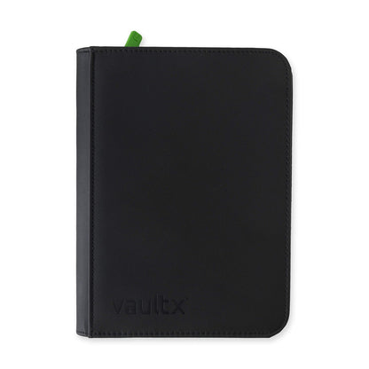 4-Pocket Exo-Tec® Zip Binder- Signature Black