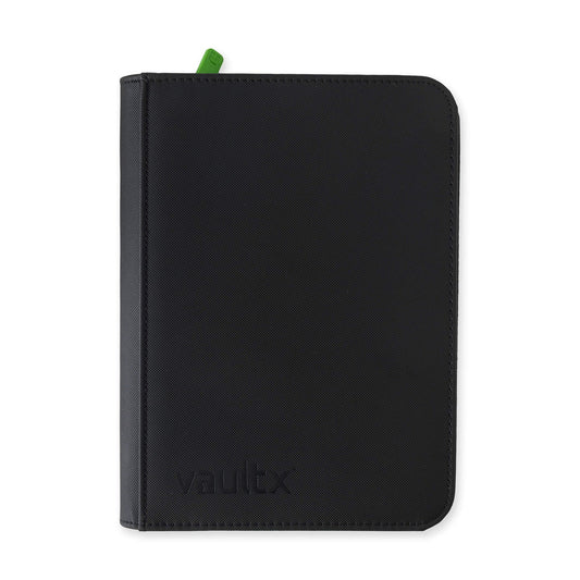4-Pocket Exo-Tec® Zip Binder- Signature Black
