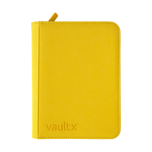 4-Pocket Exo-Tec® Zip Binder- Sunrise Yellow