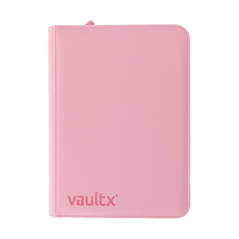 9-Pocket Exo-Tec® Zip Binder - Just Pink