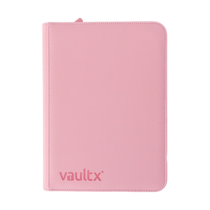 9-Pocket Exo-Tec® Zip Binder - Just Pink