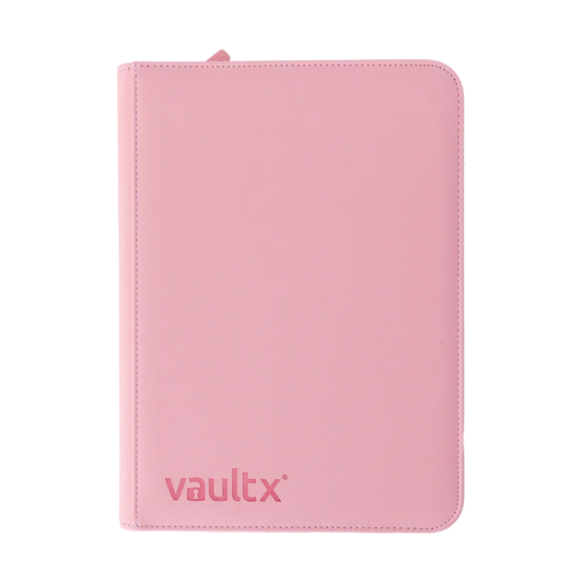 9-Pocket Exo-Tec® Zip Binder - Just Pink