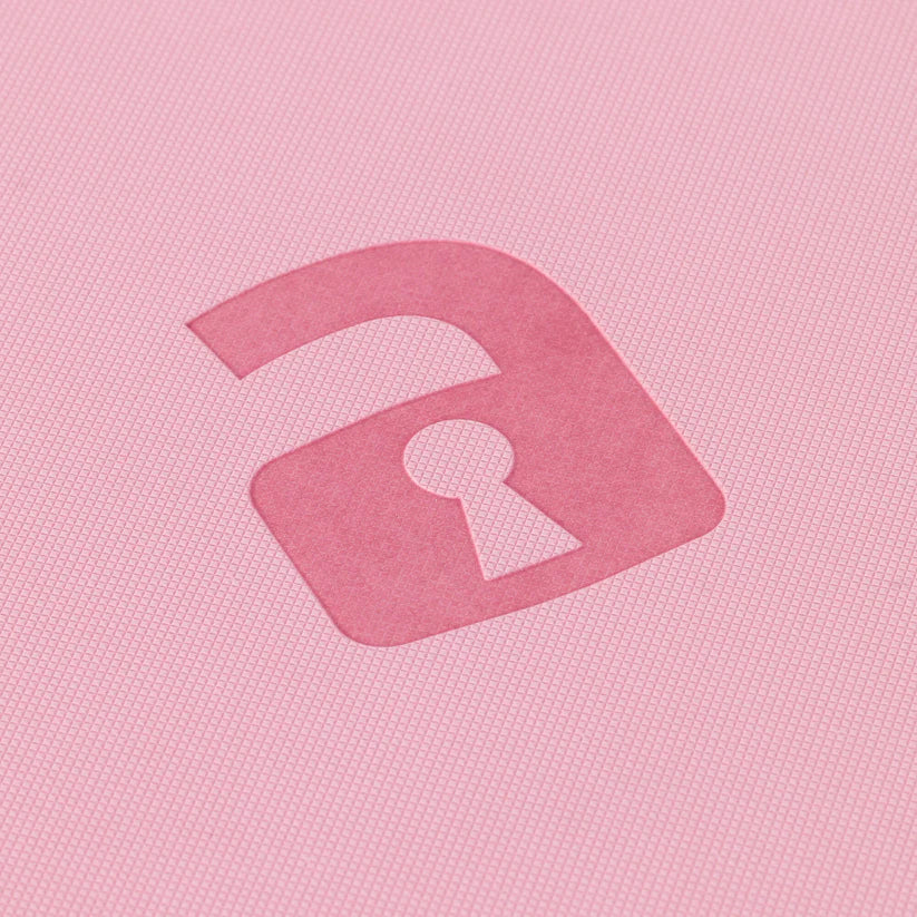 9-Pocket Exo-Tec® Zip Binder - Just Pink