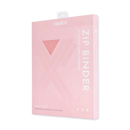 9-Pocket Exo-Tec® Zip Binder - Just Pink