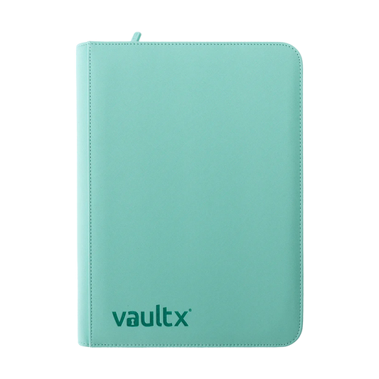 9-Pocket Exo-Tec® Zip Binder - Mint Green