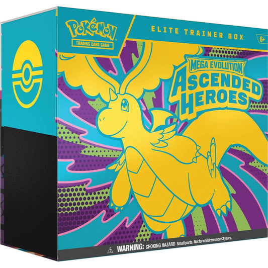 Pokémon TCG: Mega Evolution Ascended Heroes - Elite Trainer Box - Expected 20/02/2026