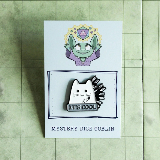 It's Cool Cat Pin